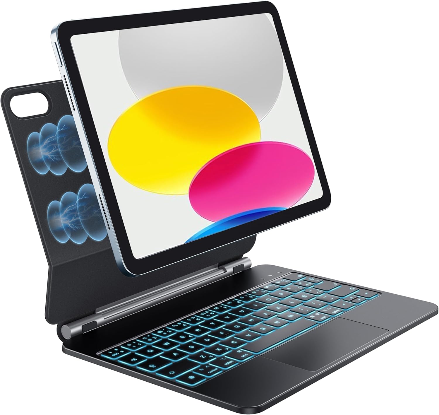 Klávesnice Magic Style pro iPad 10/11 generace A16 s touchpadem Azerty