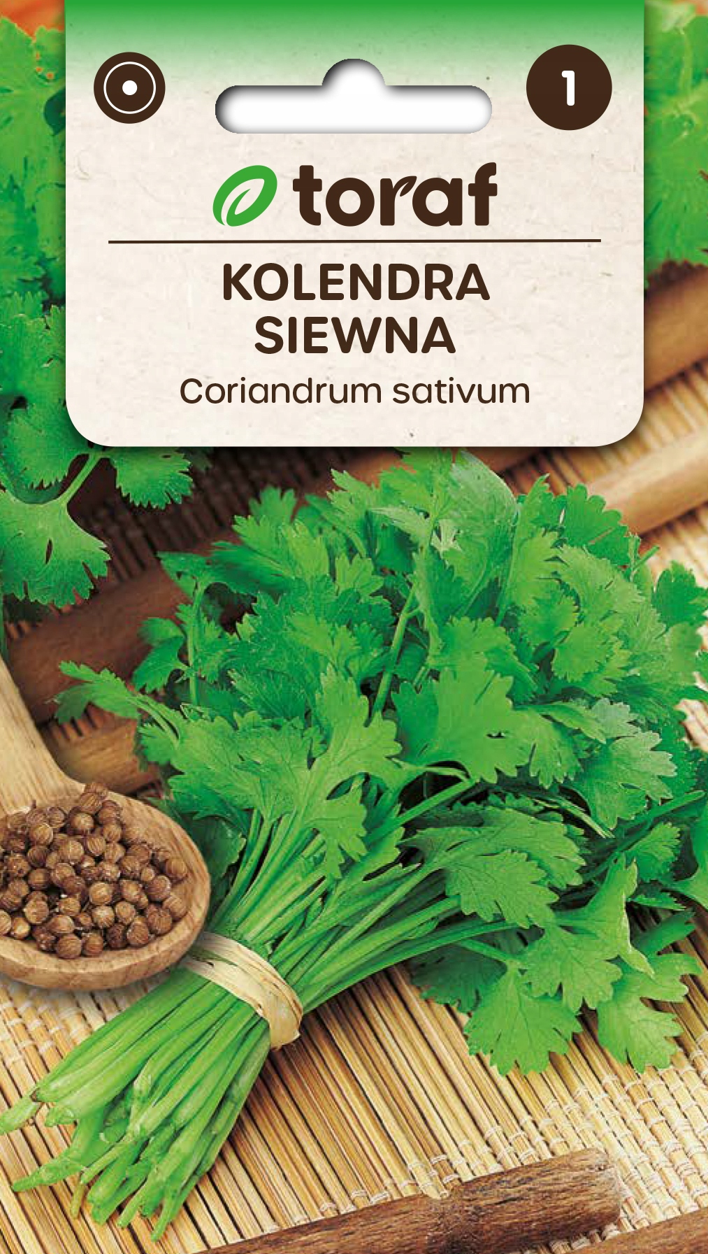 СЕМЕНА КОРИАНДРА СЕМЕНА ТРАВ 2 Г TORAF