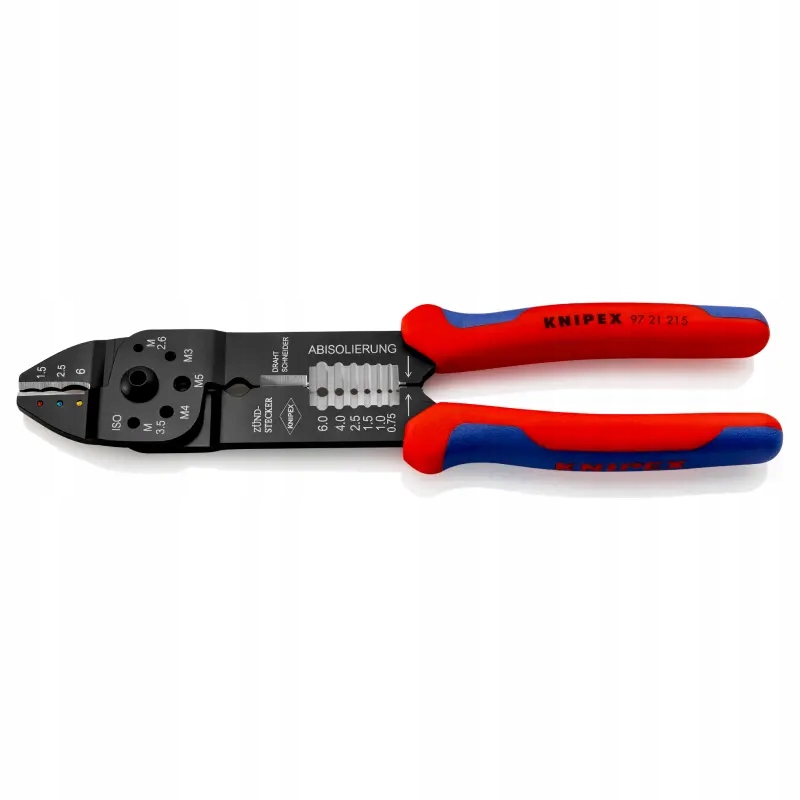 Zaciskarka szczypce do zagniatania Knipex 97 21 215