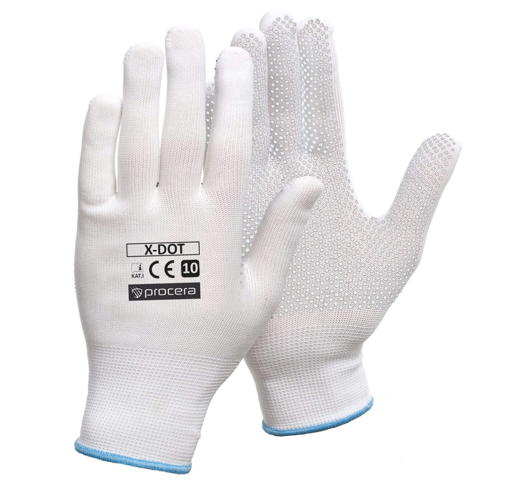 

Rękawice Rękawiczki Robocze Nakropione Op 12 R 10