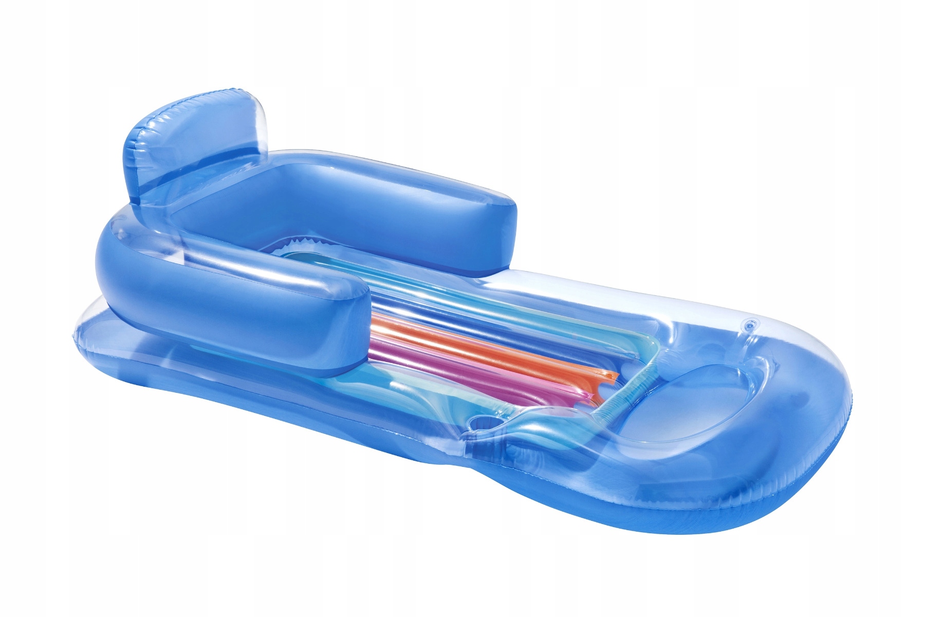 MATERAC DMUCHANY Z OPARCIEM FOTEL PLAŻOWY BESTWAY PLAŻA BASEN DO PŁYWANIA Marka Bestway