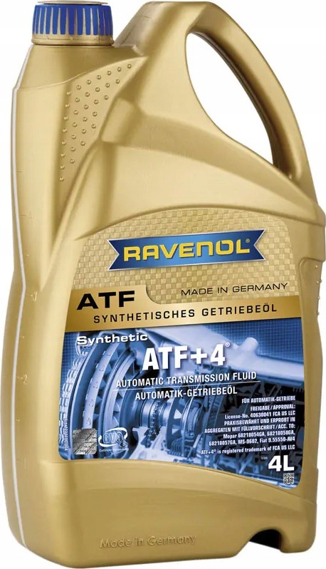 Olej przekładniowy RAVENOL ATF+4 4L