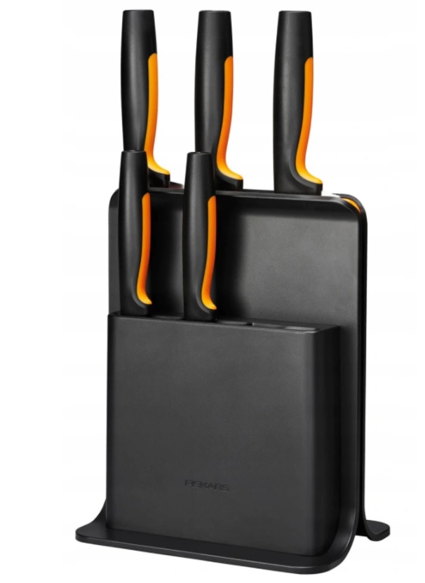 

Fiskars zestaw 5 noży w czarnym bloku 1057554