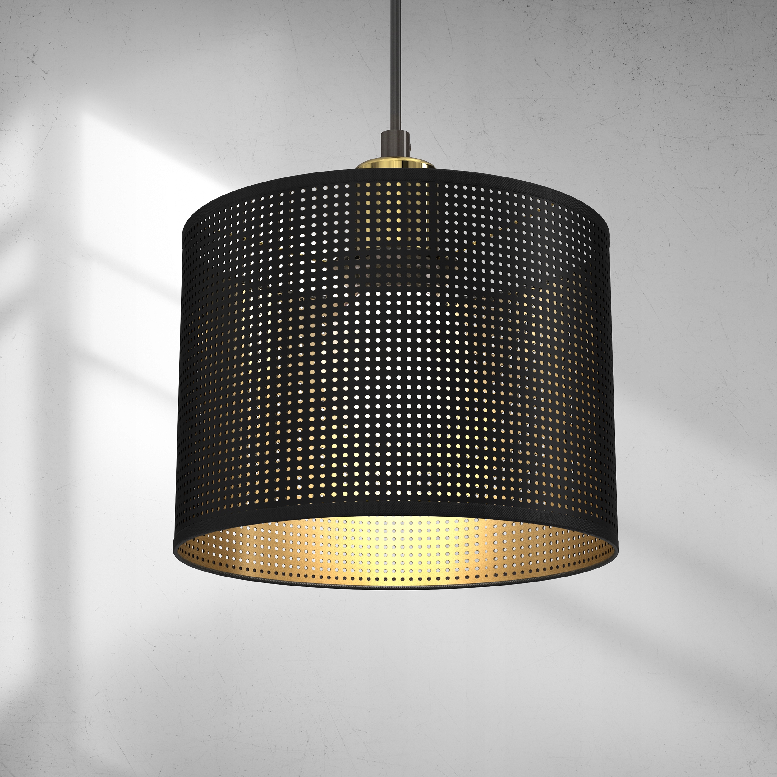 LAMPKA NOCNA BIURKOWA AŻUROWY ABAŻUR DZIURKI Marka Moonlight