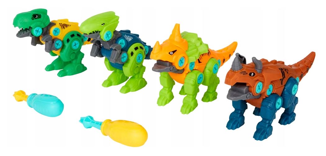

Zestaw Diy Zbuduj Dinozaura 4 szt.