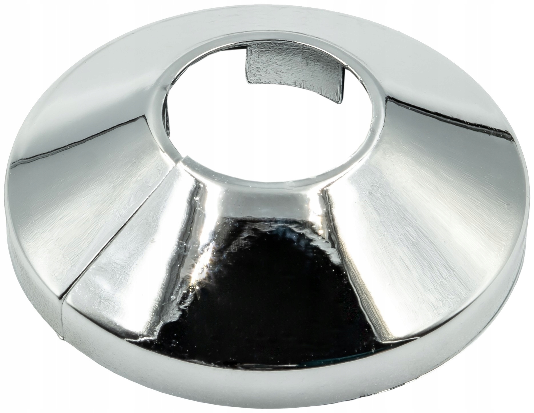 Rozeta ROZETKA MASKUJĄCA Rur 18 mm CHROM Maskownica Grzejnika Dzielona