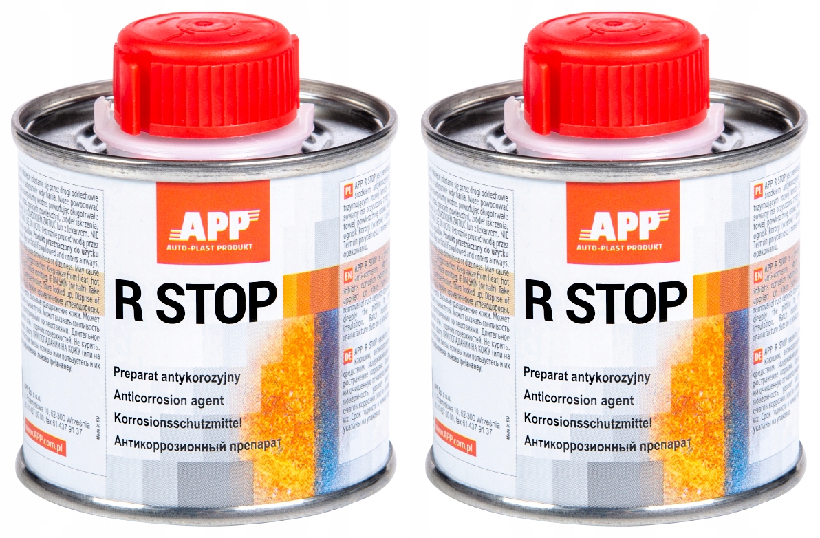 

App R-stop Preparat antykorozyjny 2 x 100 ml Rdza