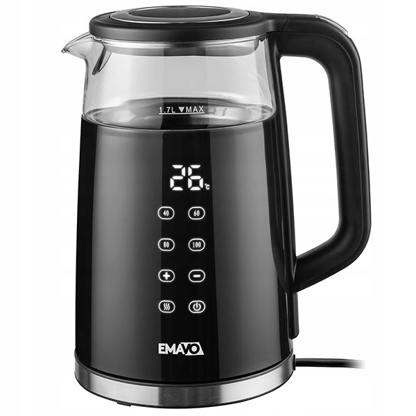 Krups BW801852 1.7 L Smart Temp Digital Kettle - Black