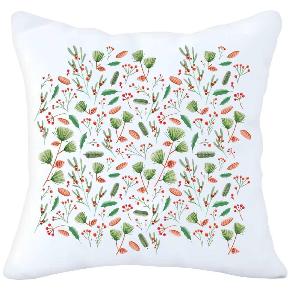 POSZEWKA DEKORACYJNA 40x40 ŚWIĄTECZNA Z NADRUKIEM