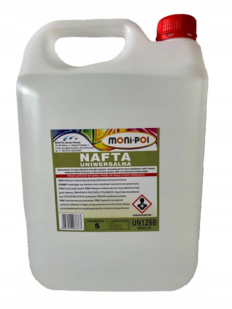 NAFTA UNIWERSALNA 5L MONI-POL NAJWYŻSZA JAKOŚĆ !!!