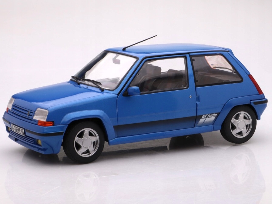 Model samochodu Renault 5 GT Turbo ph.2 - 1989, blue Solido 1:18 S1810003