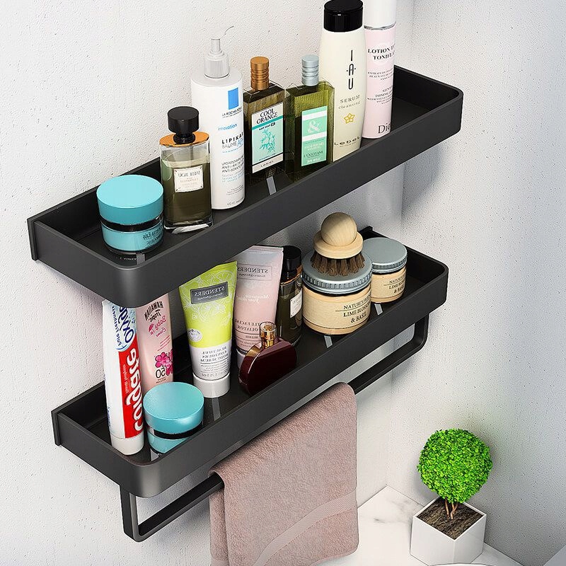 

2x Półka prysznicowa Loft Wieszak na ręczniki 60cm