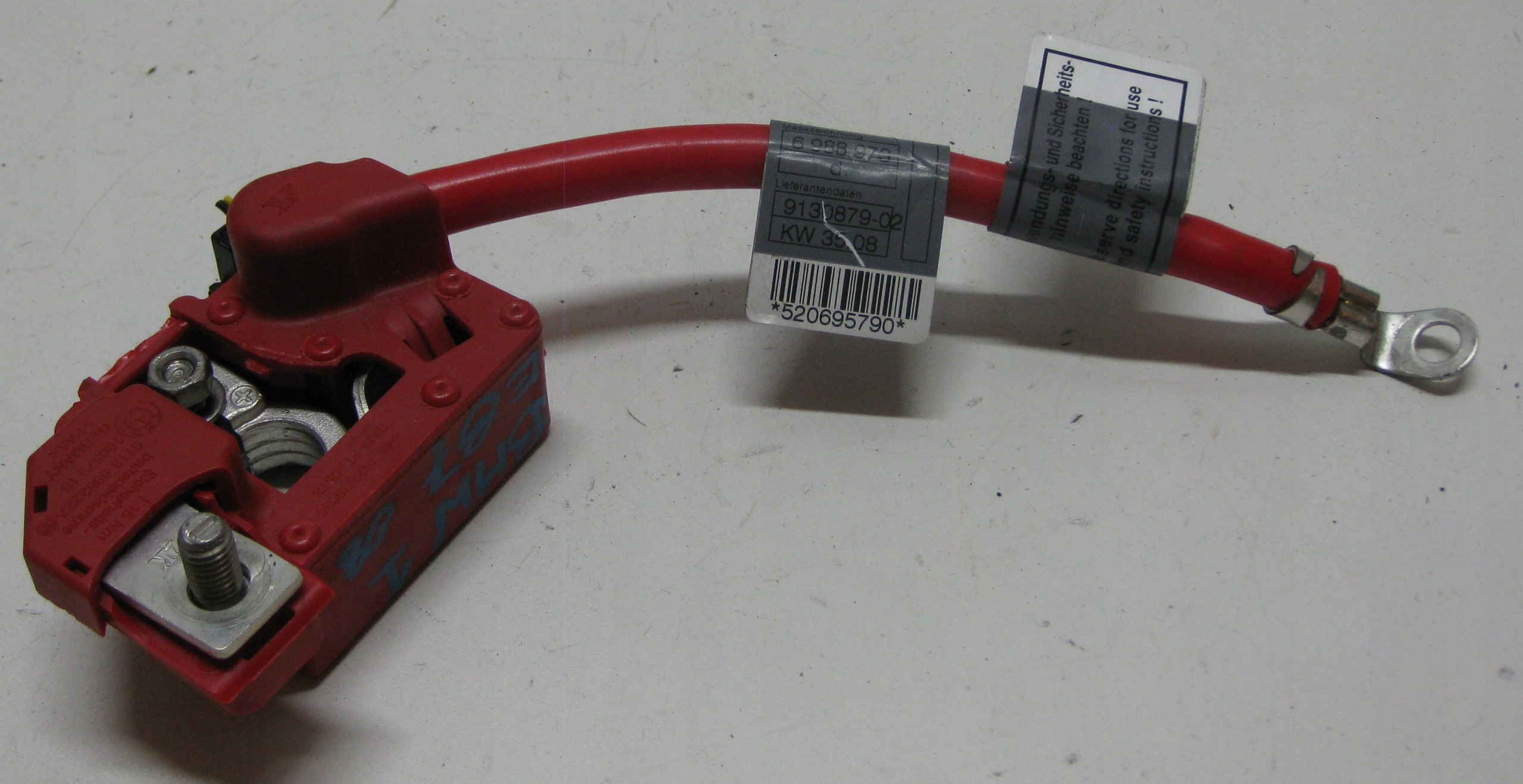 BMW E87 08R terminal plus DODATNIA PIROTECHNICZNA 9130879