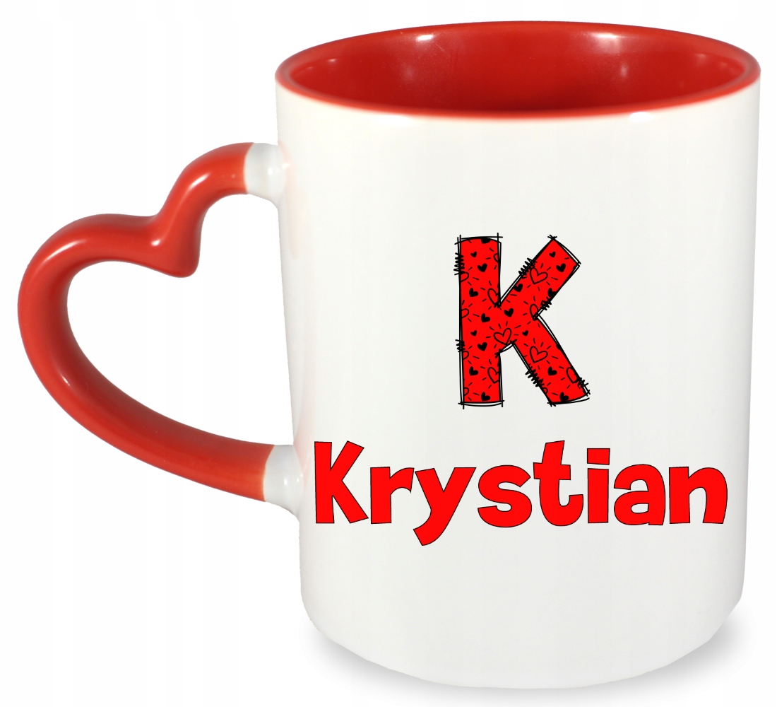 

Kubek imię Krystian, na każdą okazję, 2