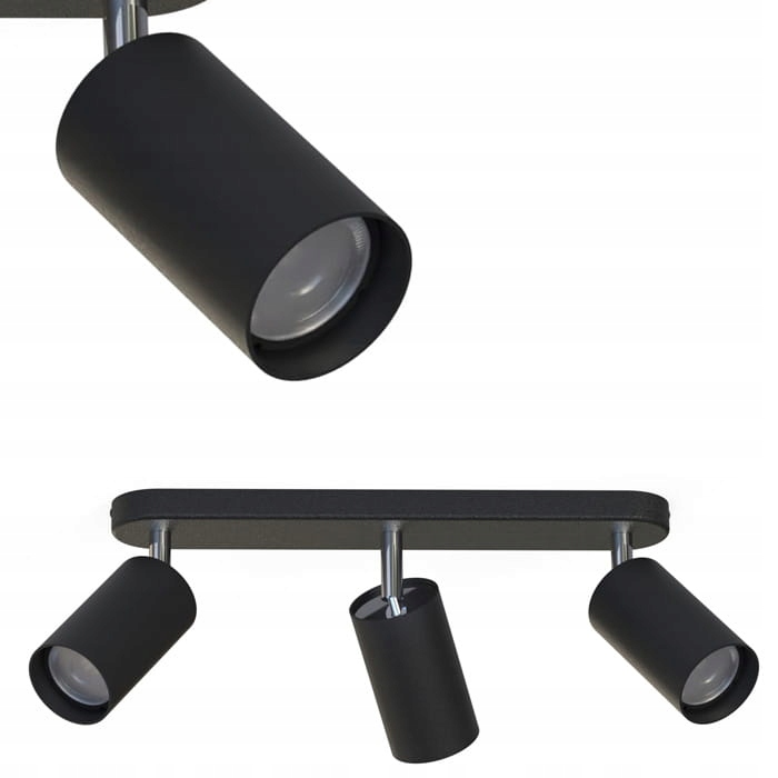 Nowodvorski Lampa Eye Spot Black III lišta 6021