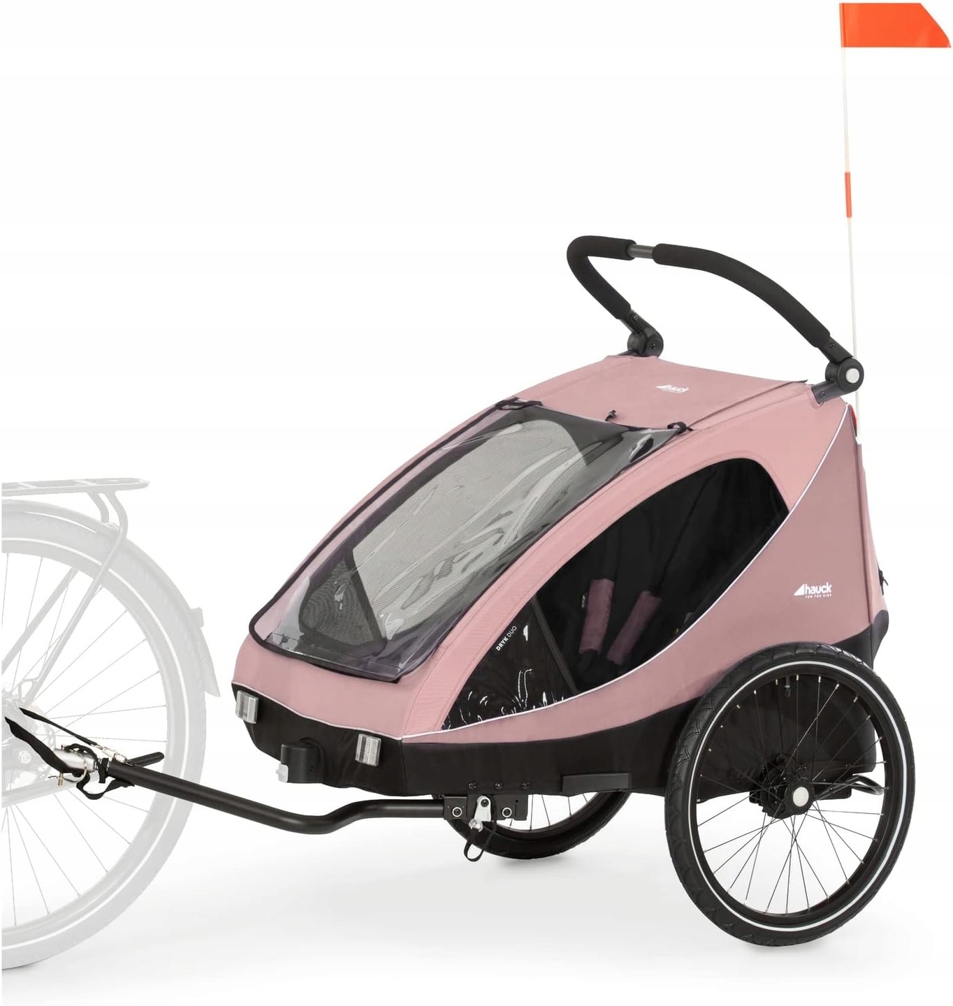 Hauck 2 in 1 Dryk Duo, przyczepka, wózek