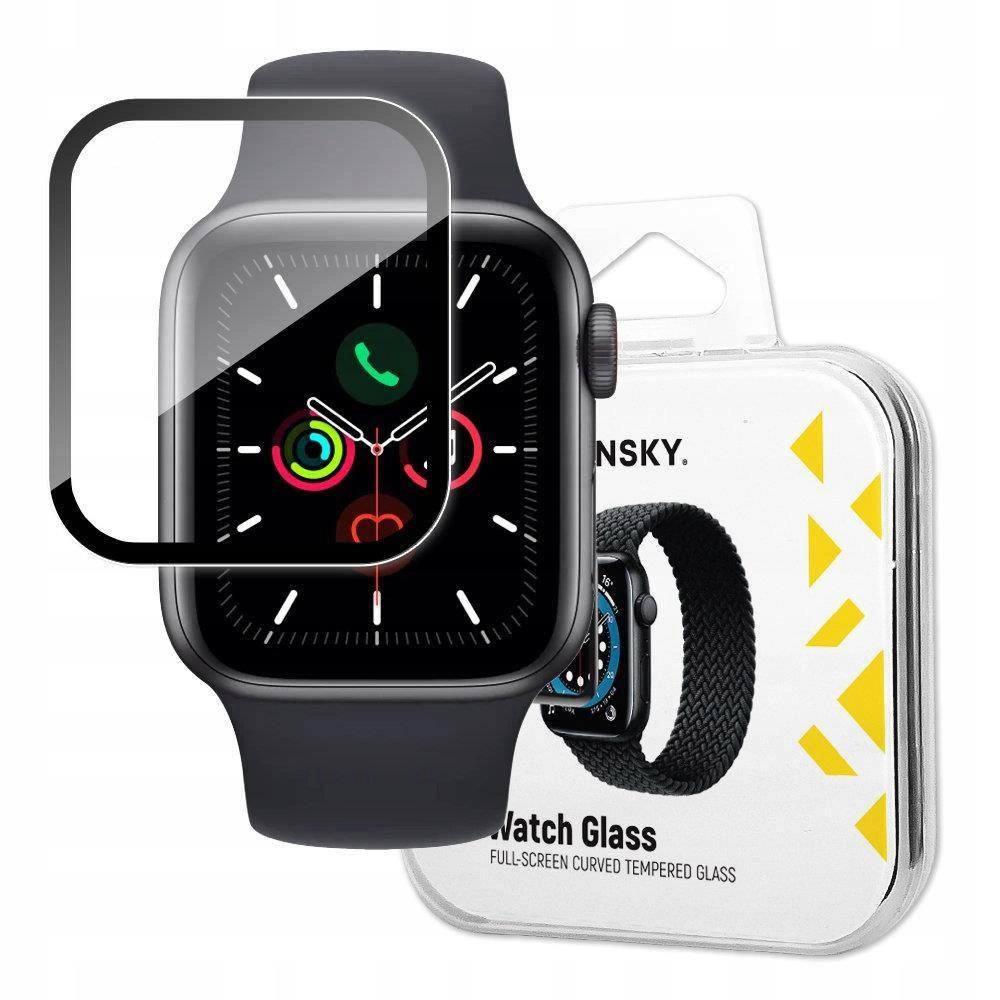 Wozinsky Watch Glass hybrydowe szkło do Apple Watch 4 5 6 Se 44 mm