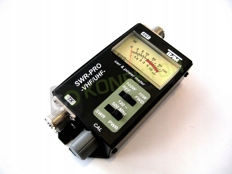 Team Swr-pro Vhf/uhf 120-500MHz miernik Swr oraz mocy reflektometr