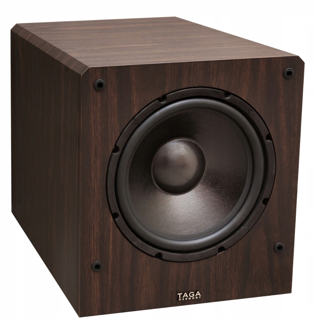 Subwoofer aktywny Taga Harmony TSW-210 200 W Modern Wenge