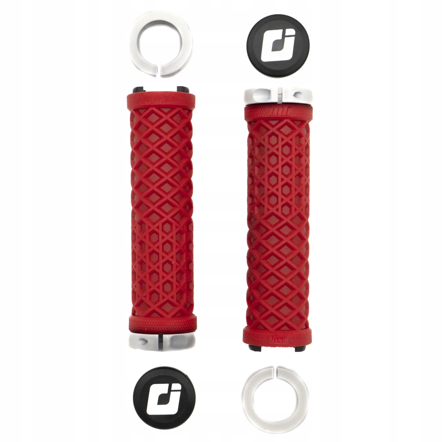 Gripy rowerowe Odi x Vans Lock-On red white 130mm
