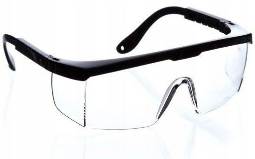 Okulary Ochronne Robocze Antyodpryskowe Bezbarwne Rodzaj okulary