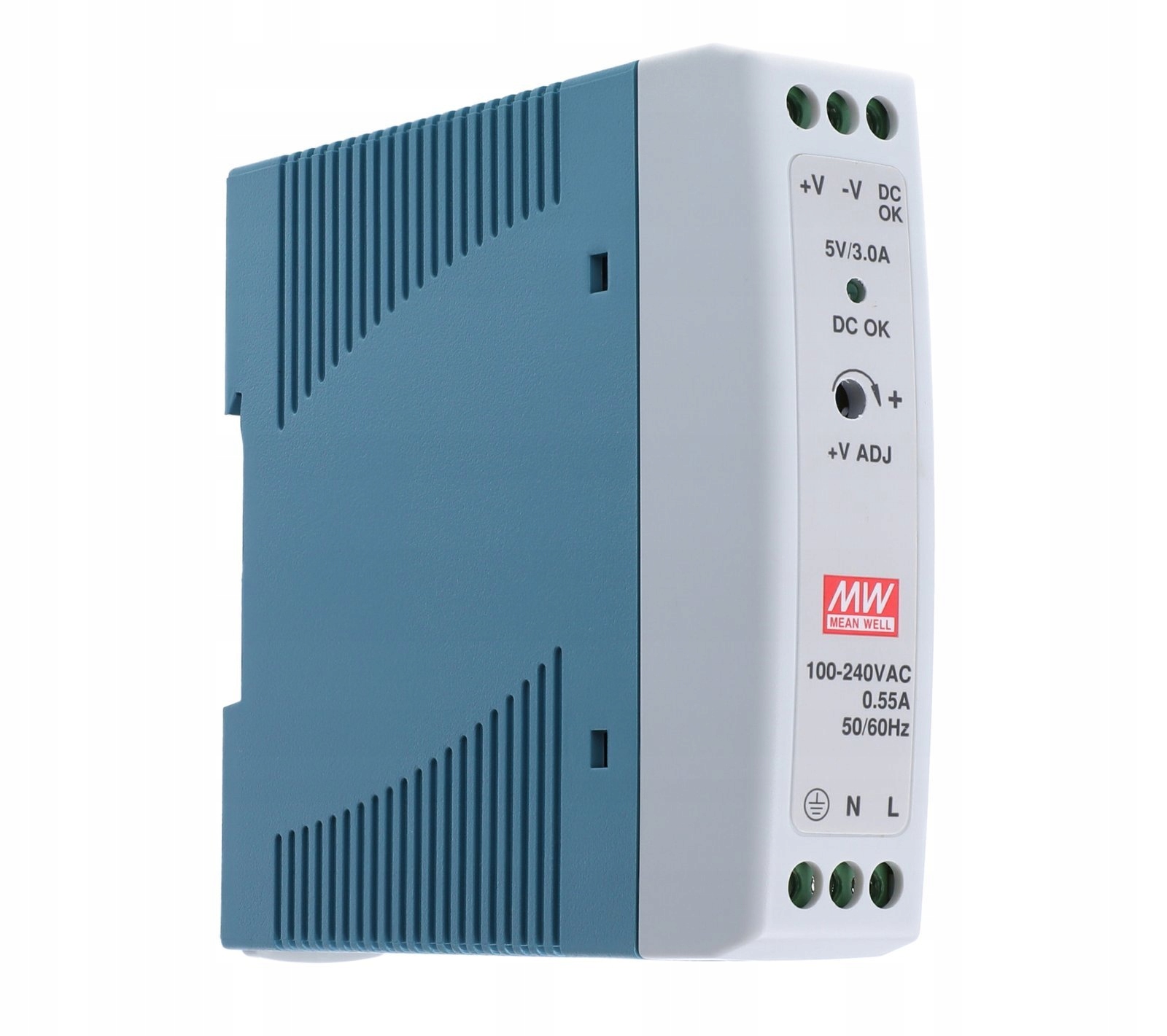 

Zasilacz Na Szynę Din 5V 3A 15W Mean Well MDR-20-5