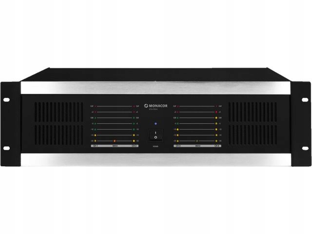 4-kanałowy wzmacniacz PA, 640W RMS</sub>