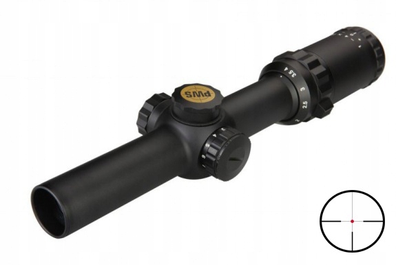 Luneta biegowa LB-02 1-4x24mm Pws