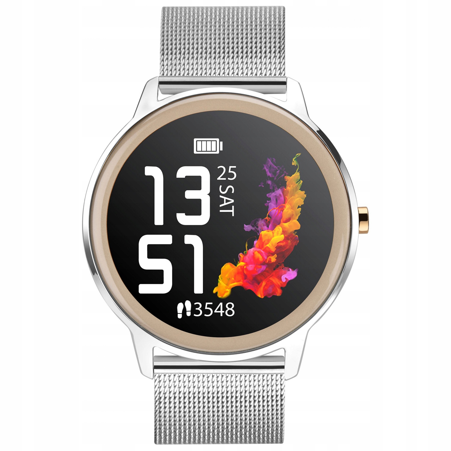 Chytré Hodinky Dámské Sekonda 40387 stříbrný náramek