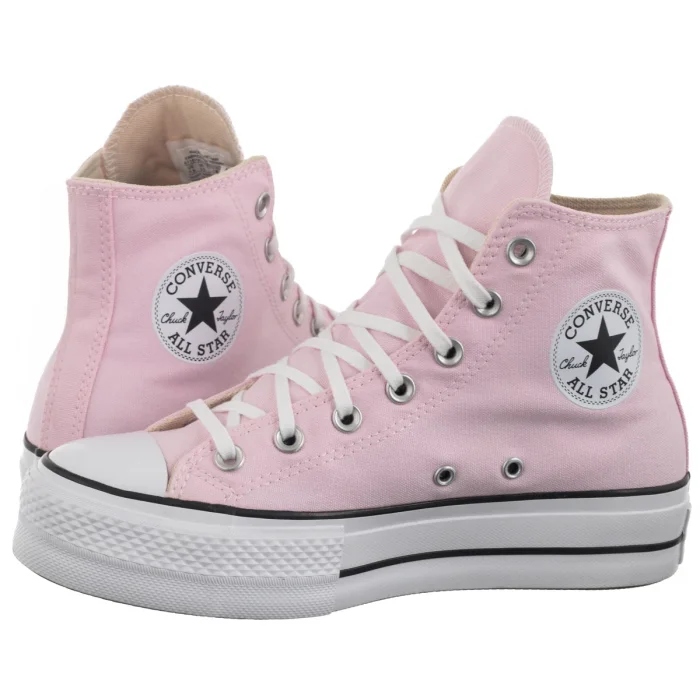 Dámské tenisky Converse Ctas Lift Hi Sugar Berry A11872C Růžové