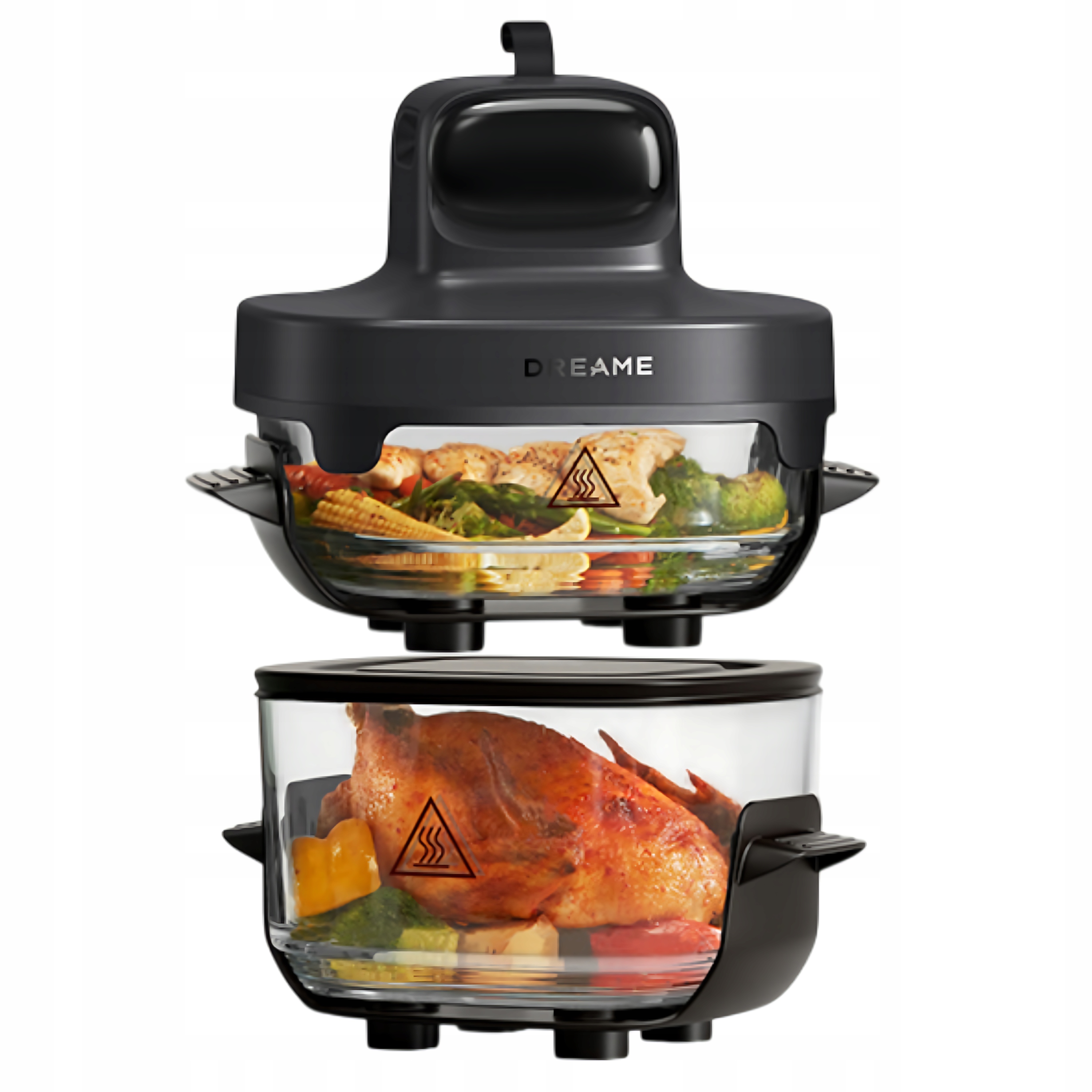 Dreame Tasti PT60 Air Fryer 1500W 4.5L Frytkownica Beztłuszczowa Szklana