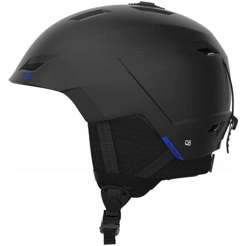 Lyžařská helma Salomon Pioneer Lt Black Pop Race Blue S 53-56cm