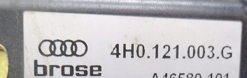 AUDI A6 C7 A7 WENTYLATORY MODUŁ STEROWNIK 3.0 TDI Numer katalogowy części 4H0121003G