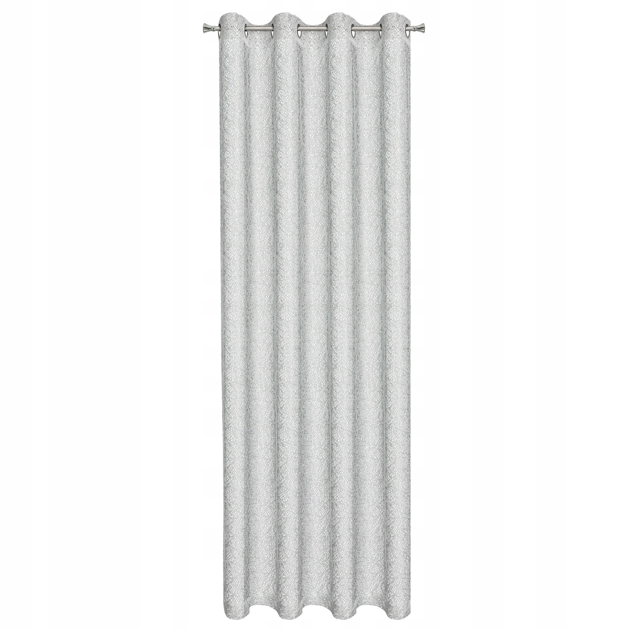 Firany bez prasowania BIAŁA SIATECZKA przelotki