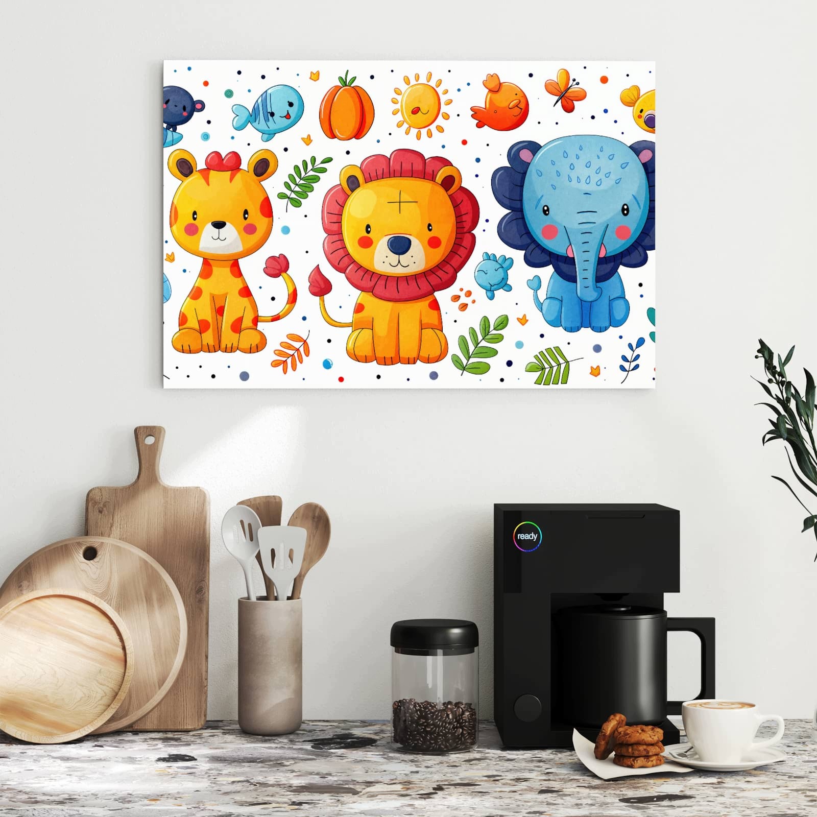 Magnetická tabule Zwierzece Design 60 × 40 cm