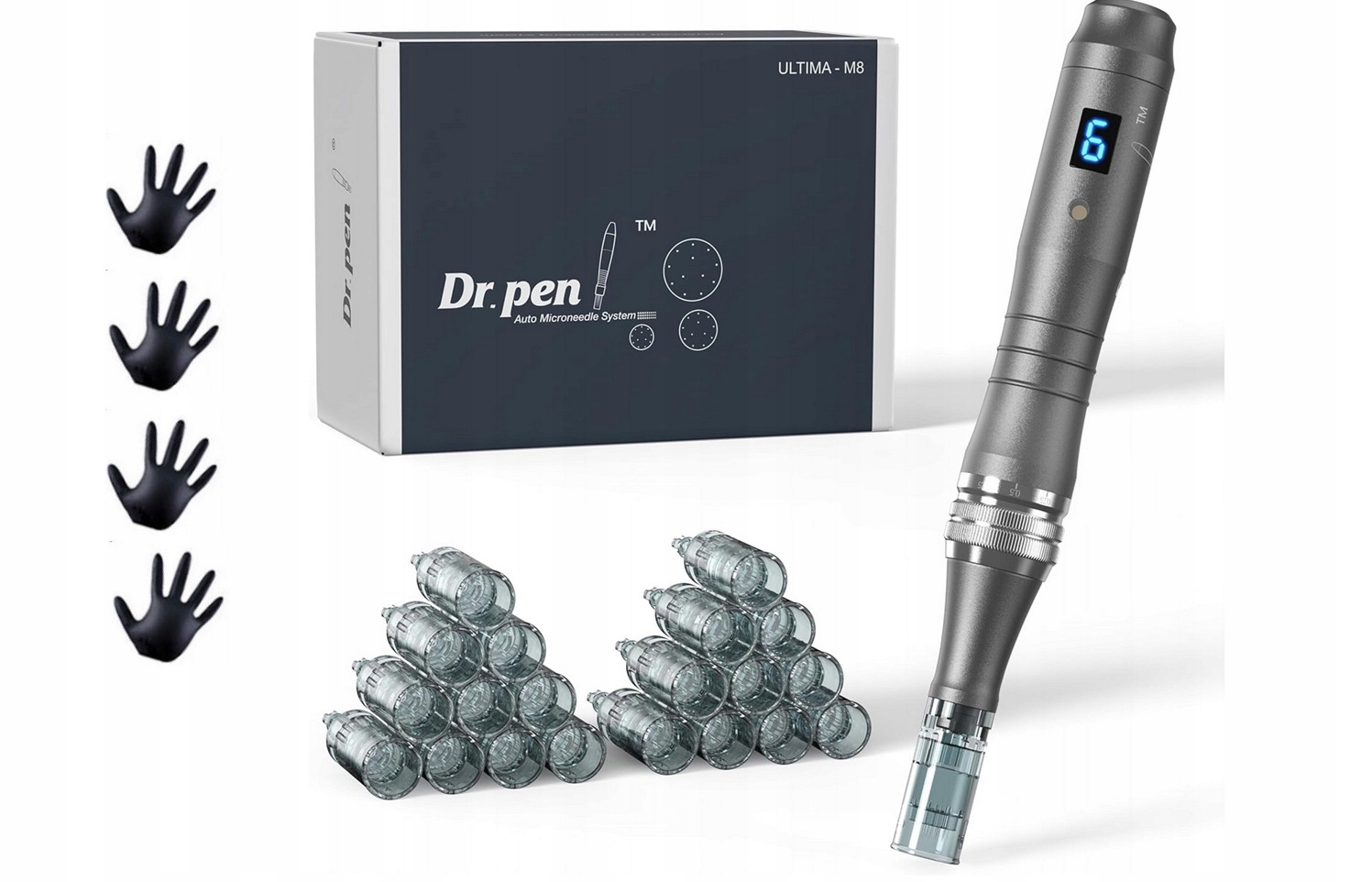Dr Pen Ultima M8-W 22 kartridży bezprzewodowy dermapen do mezoterapii