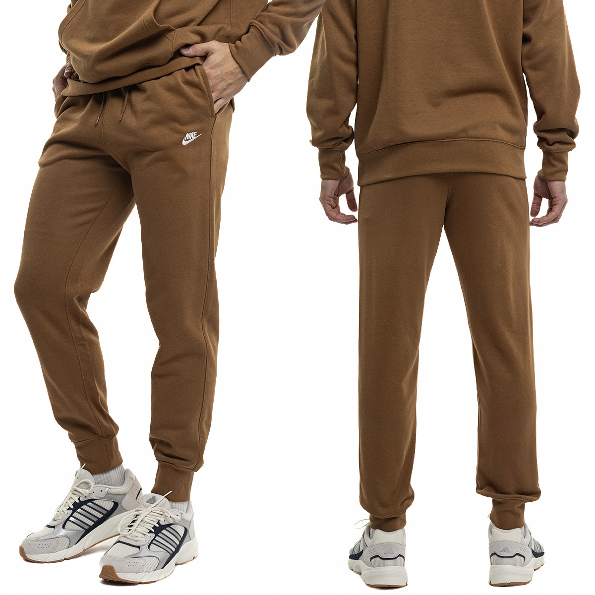 Pánské kalhoty Nike Club Joggery Bavlněné kapsy Dresové Pohodlné XL