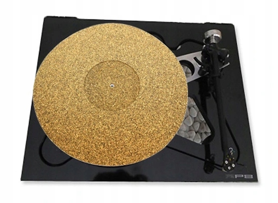 SLIPMATA MATA KORKOWO-GUMOWA DO GRAMOFONU TONAR Marka Tonar