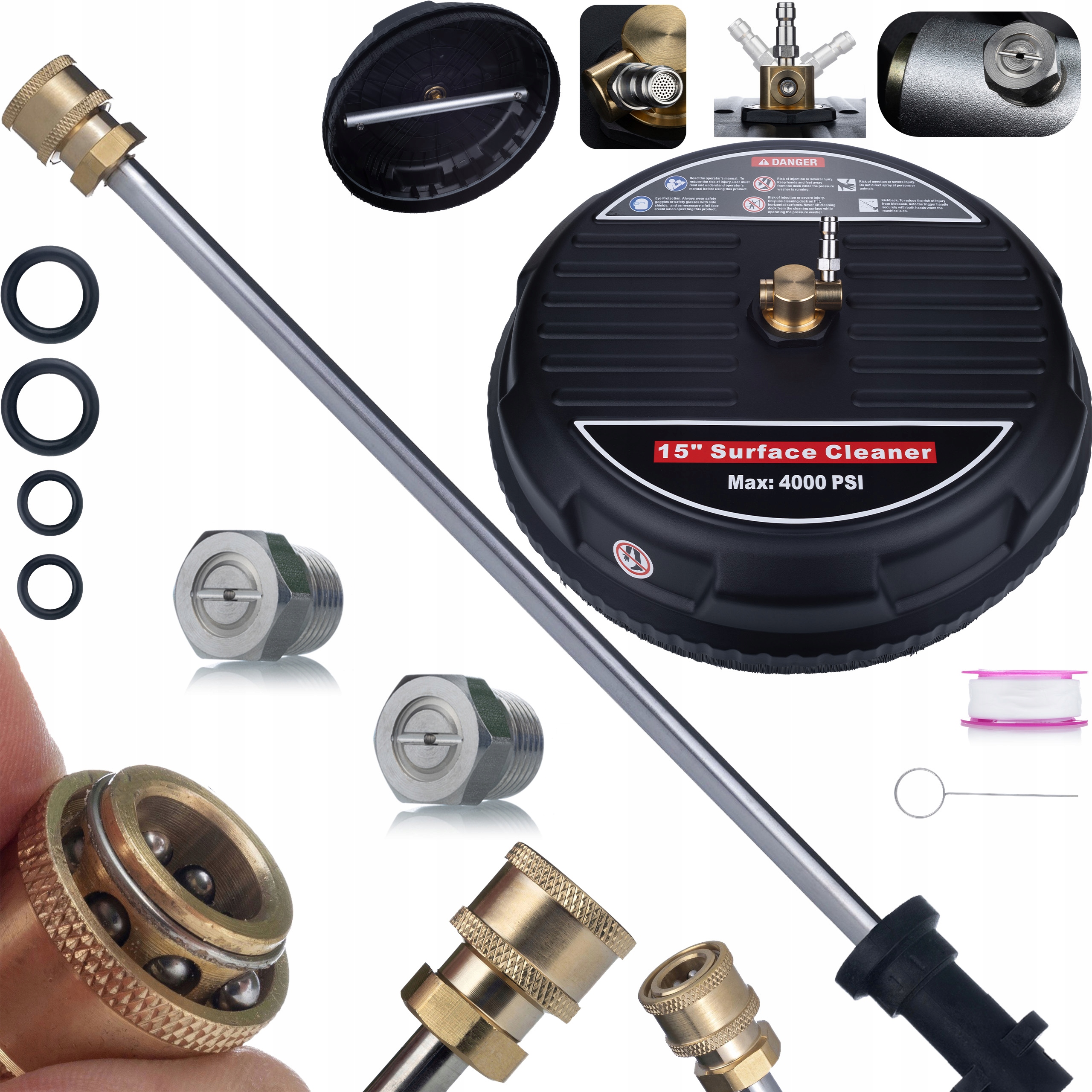 Kartáč T-racer Terasa Kostky Lanka 58 CM Karcher K2 K3 K4 K5 K6 K7