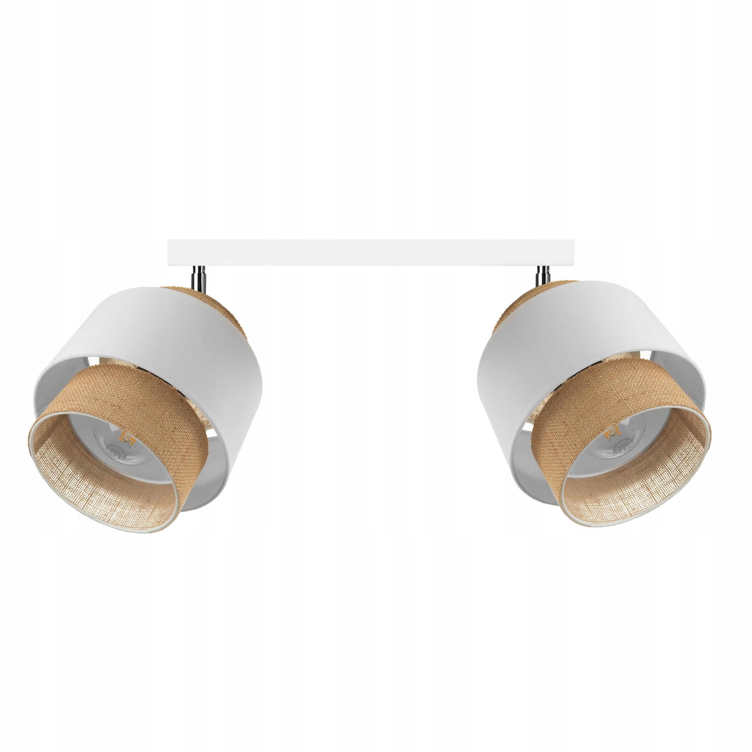 

Lampa plafon ruchomy żyrandol sufitowa Abażur Boho