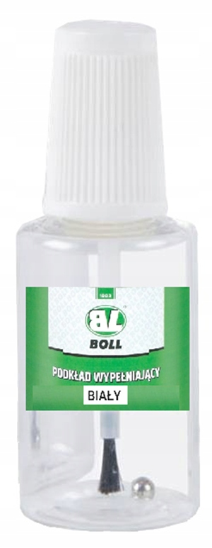 Podkład wypełniający w pędzelku do wypełniania rys biały 20ml Boll