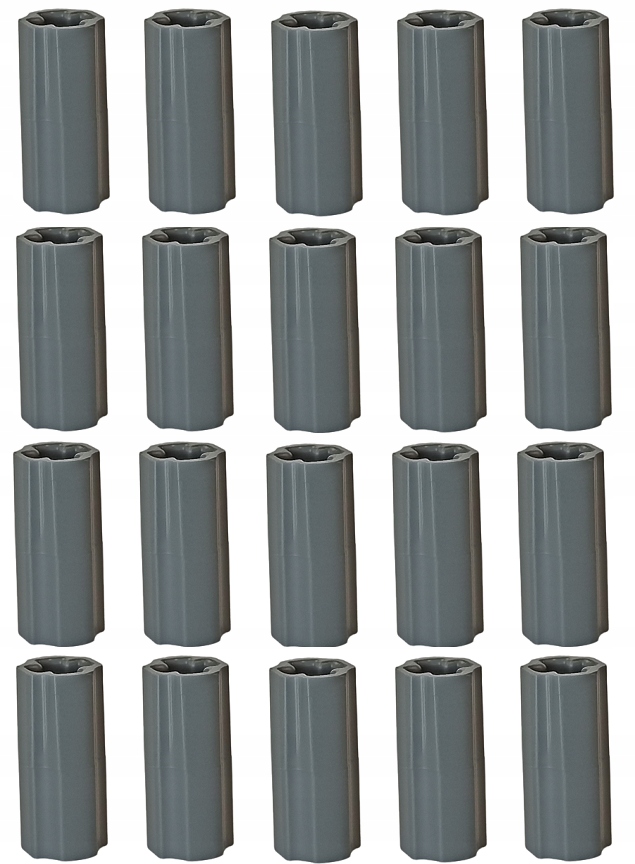 

Lego Łącznik osi ciemny szary 6538c 20 szt