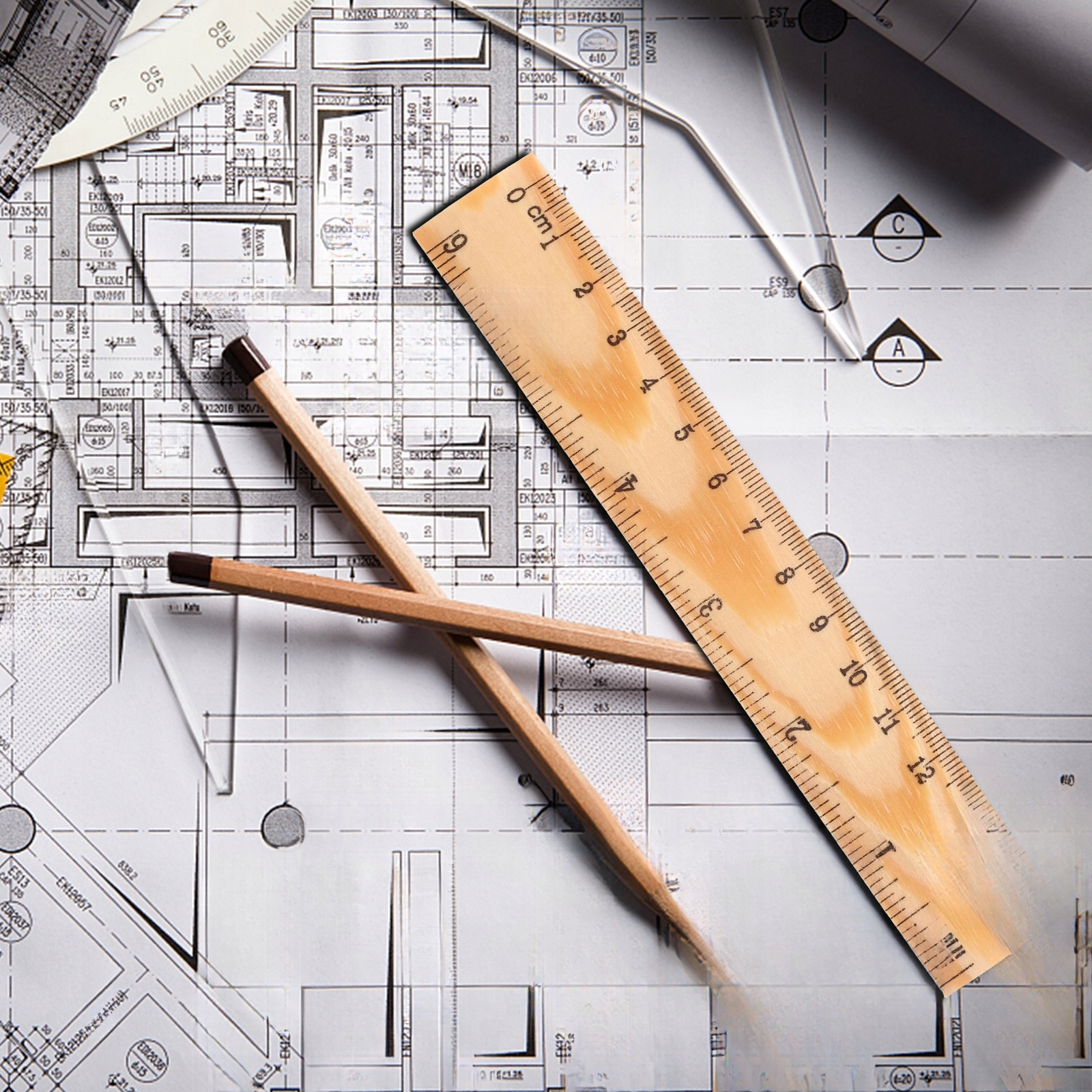 LINIA DLA DZIECI WYGODNA STUDENCKA SKALA POMIAROWA Marka bez marki