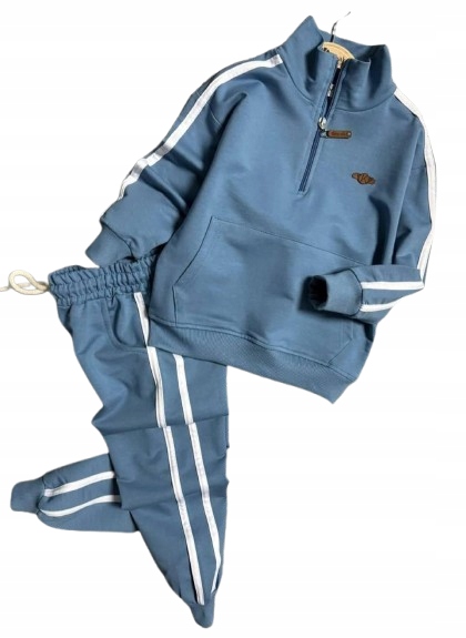 Dres chłopięcy komplet 2 cz. bluza i spodnie dresowe r. 5 6 lat 116 cm