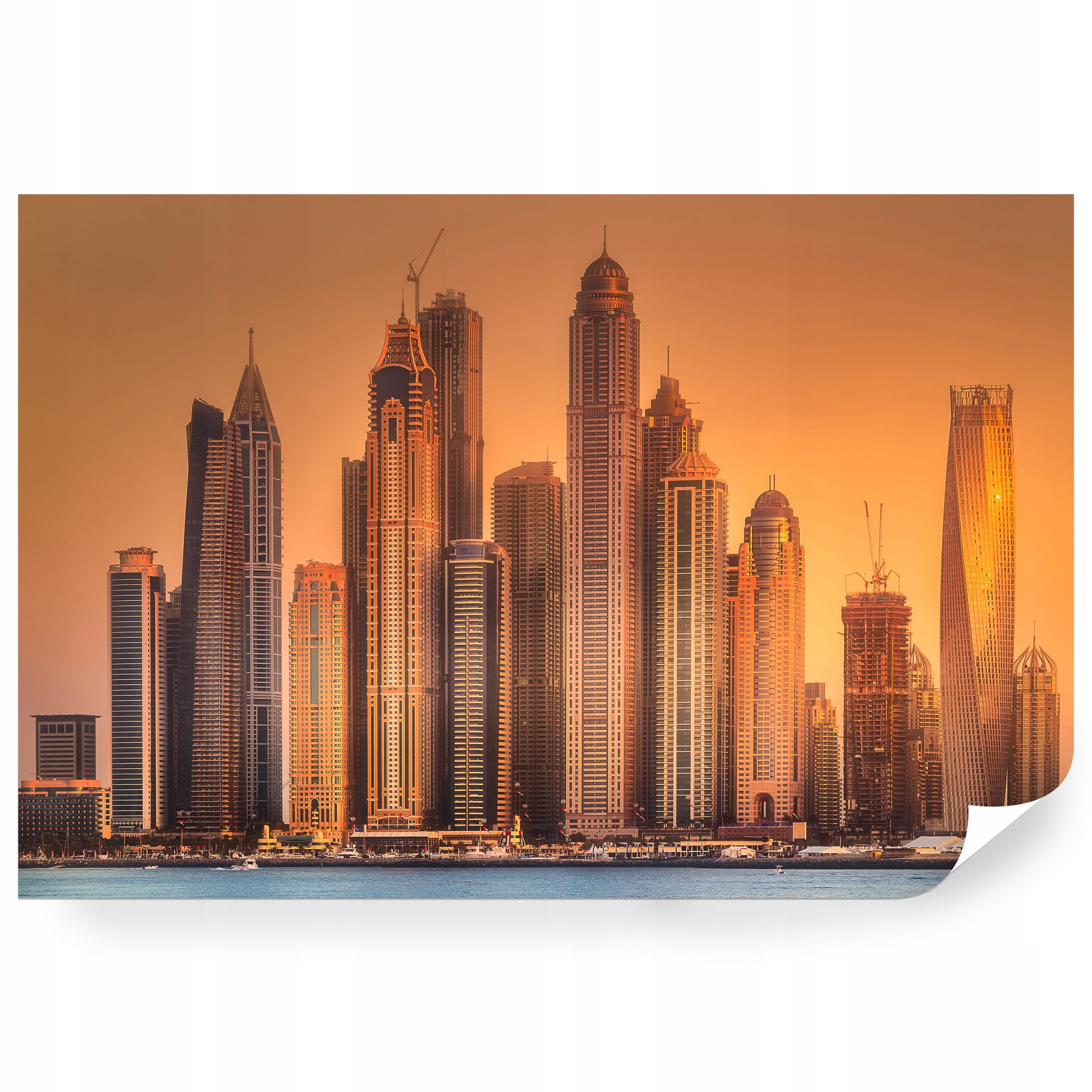 Fototapeta samolepicí Panorama Marina Dubaj Architektura 416 x 290 cm