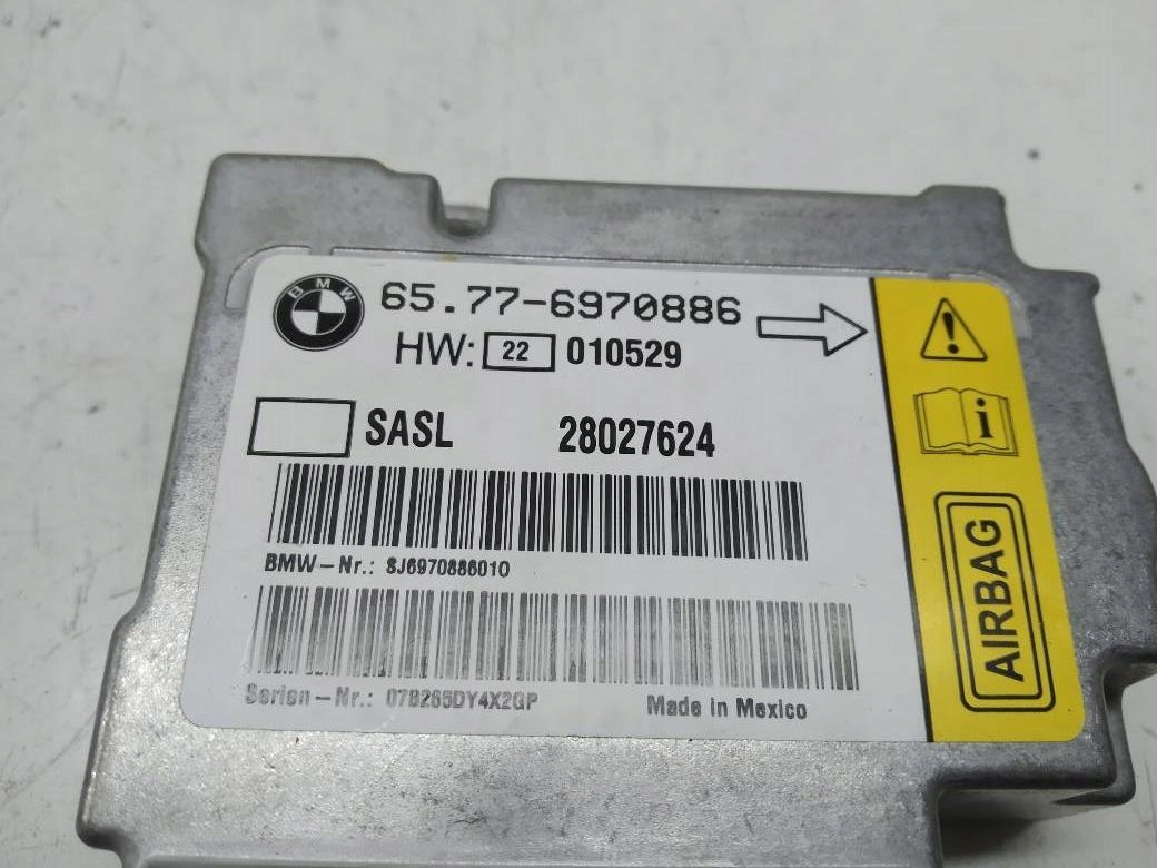 SENSOR AIRBAG zestaw modułów air bag6 Bmw Seria 7 IV E65/66/67/68 Typ samochodu Samochody osobowe