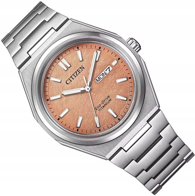 Titanové Pánské Hodinky Citizen AW0130-85Z Solární Safír Data Ø39,5 mm