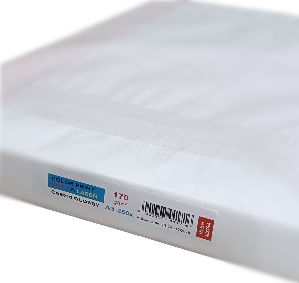 Papier A3/170g Color Laser Coated Glossy