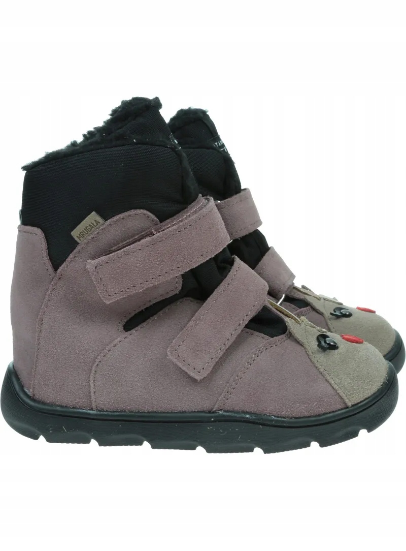 Śniegowce Barefoot Mrugała Heli Pony Lawenda 7224/5 45 27