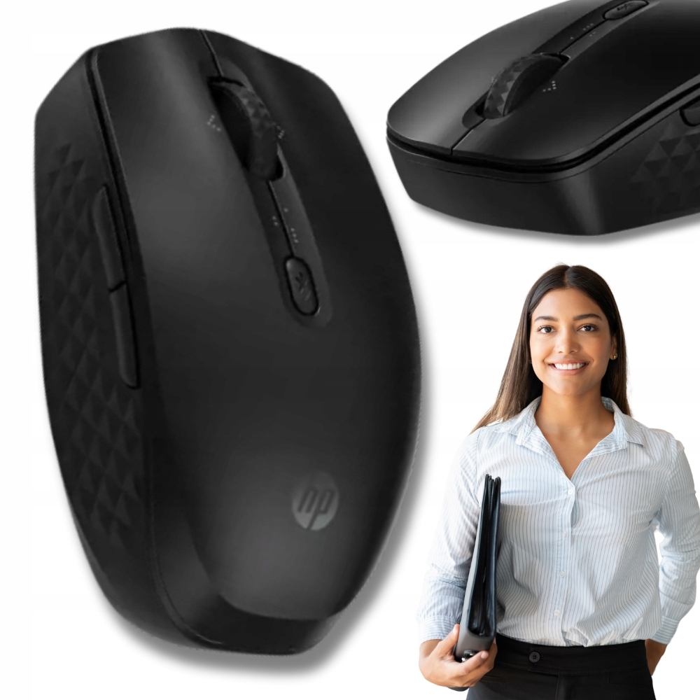 Bezdrátová myš Hp optický senzor Do Kanceláře počítačová